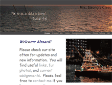 Tablet Screenshot of mrsstrongsclass.weebly.com