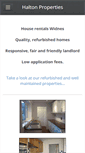 Mobile Screenshot of haltonproperties.weebly.com
