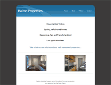 Tablet Screenshot of haltonproperties.weebly.com