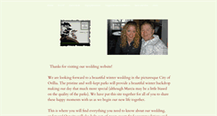 Desktop Screenshot of marciaandchris.weebly.com