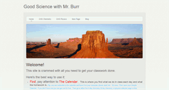 Desktop Screenshot of gooddixiescience.weebly.com