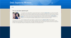 Desktop Screenshot of japaneseladies.weebly.com