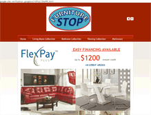 Tablet Screenshot of furniturestop.weebly.com