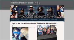 Desktop Screenshot of mindlessbehaviorteam.weebly.com