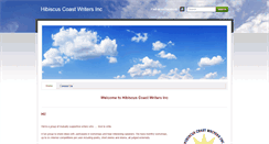 Desktop Screenshot of hibiscuscoastwriters.weebly.com