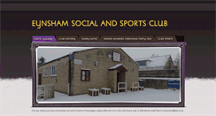 Desktop Screenshot of eynshamsocialandsportsclub.weebly.com