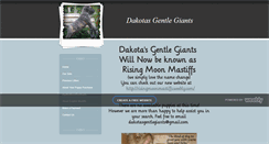 Desktop Screenshot of dakotasgentlegiants.weebly.com