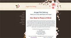 Desktop Screenshot of angelpetsitting.weebly.com