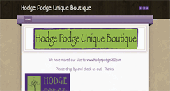 Desktop Screenshot of hodgepodgeboutique.weebly.com
