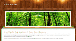Desktop Screenshot of alicelouisedesigns.weebly.com