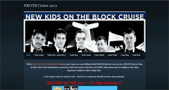 Desktop Screenshot of nkotbcruise2011.weebly.com