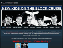 Tablet Screenshot of nkotbcruise2011.weebly.com