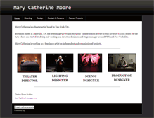 Tablet Screenshot of marycatherinemoore.weebly.com