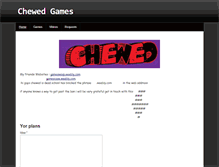Tablet Screenshot of chewed.weebly.com