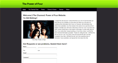 Desktop Screenshot of poweroffour.weebly.com