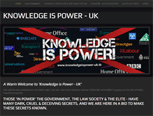 Tablet Screenshot of knowledgeispower-uk.weebly.com