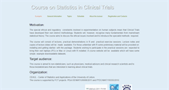 Desktop Screenshot of courseclinicaltrials-ceaul.weebly.com