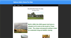 Desktop Screenshot of idahohomeforsale.weebly.com