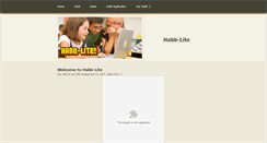 Desktop Screenshot of habb-lite.weebly.com