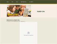 Tablet Screenshot of habb-lite.weebly.com