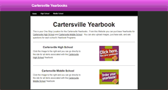 Desktop Screenshot of cartersvilleyearbooks.weebly.com