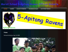 Tablet Screenshot of maristschool5-apitongravens.weebly.com
