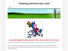 Tablet Screenshot of cleaningservicessanjose.weebly.com