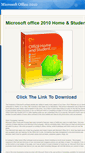 Mobile Screenshot of microsoftoffice2010freehome.weebly.com