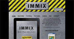 Desktop Screenshot of immix.weebly.com