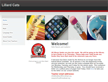 Tablet Screenshot of lillardcats.weebly.com
