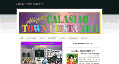 Desktop Screenshot of calasiaofiesta2011.weebly.com