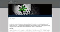 Desktop Screenshot of cashforhouse1.weebly.com