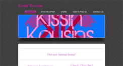 Desktop Screenshot of kissinkousins.weebly.com