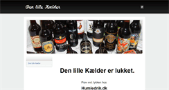 Desktop Screenshot of denlillekaelder.weebly.com