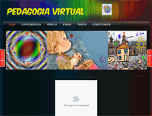 Tablet Screenshot of pedagogiavirtual.weebly.com