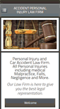 Mobile Screenshot of accidentpersonalinjurylawyfirms.weebly.com