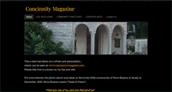 Desktop Screenshot of concinnitymagazine.weebly.com