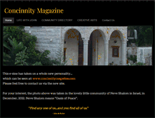 Tablet Screenshot of concinnitymagazine.weebly.com