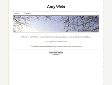 Tablet Screenshot of amywein.weebly.com