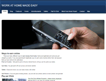 Tablet Screenshot of earnmoreonline247.weebly.com