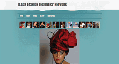 Desktop Screenshot of blackfashiondesignersnetwork.weebly.com