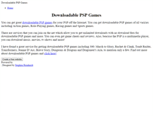 Tablet Screenshot of downloadablepspgames.weebly.com