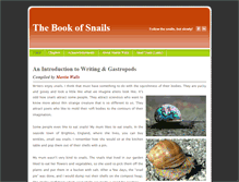 Tablet Screenshot of bookofsnails.weebly.com