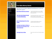 Tablet Screenshot of freemoneybook.weebly.com