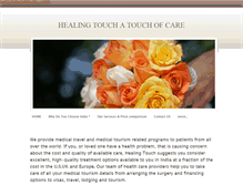 Tablet Screenshot of healingtouchindia.weebly.com