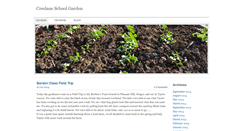 Desktop Screenshot of creslaneschoolgarden.weebly.com