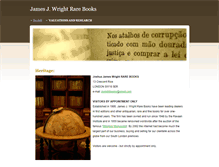 Tablet Screenshot of jjwrightrarebooks.weebly.com