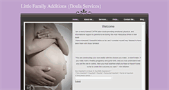 Desktop Screenshot of littlefamilyadditions.weebly.com