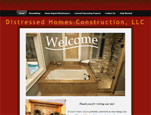 Tablet Screenshot of distressedhomes.weebly.com