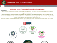 Tablet Screenshot of fouroaksesafety.weebly.com